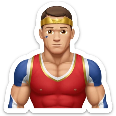 Jhon cena luchador sticker