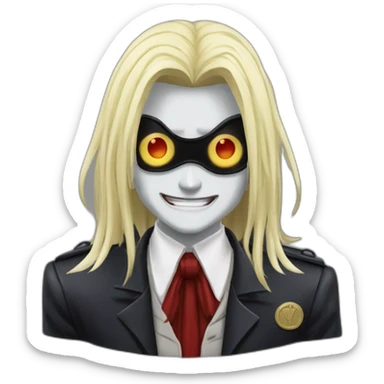 Alucard from Hellsing sticker