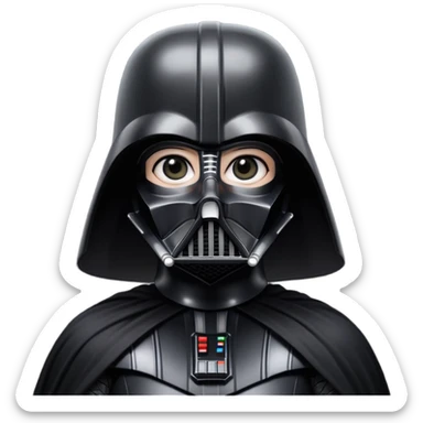 Darth Vader femal sticker