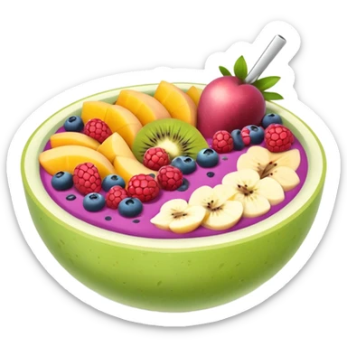 smoothie bowl  sticker