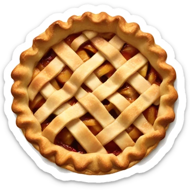 apple pie sticker