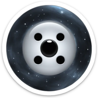 blackhole interstellar sticker