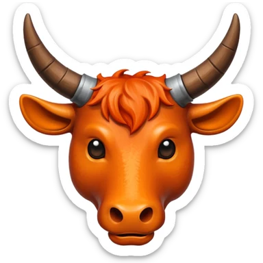 hook em symbol sticker