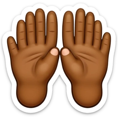 🪵+👀+👍+🏏+🦶= Tung Tung Tung Sahur Brown Wood Hands Brown Wood Feet Emoji sticker