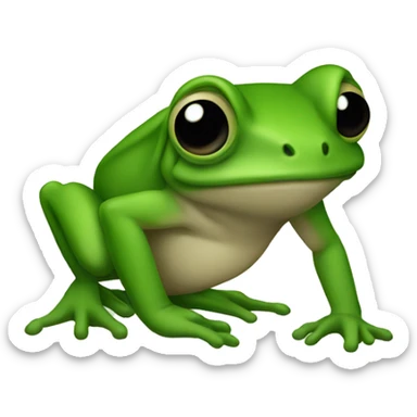green Coqui  sticker