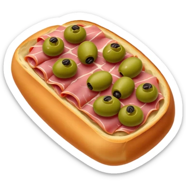 Pan de jamon venezolano sticker
