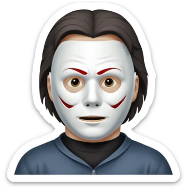 Micheal myers sticker
