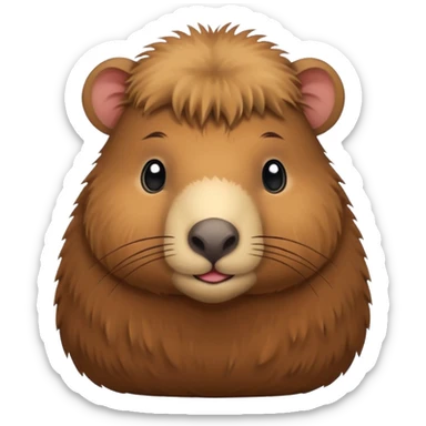 baby capypara  sticker