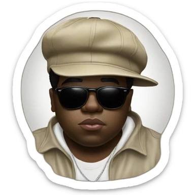 the notorious big sticker