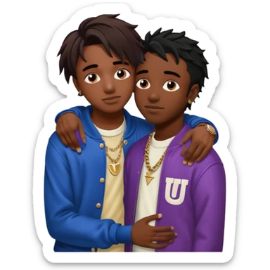 Playboi carti x Lil Uzi Vert Gay Romance sticker