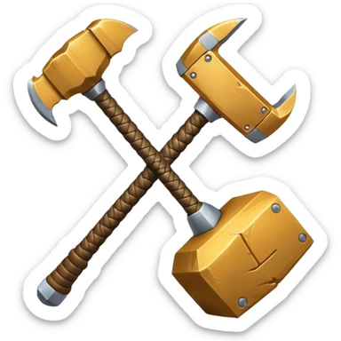 martelo od thor sticker