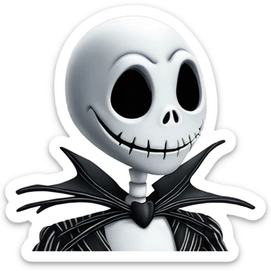 Jack Skellington ￼ sticker