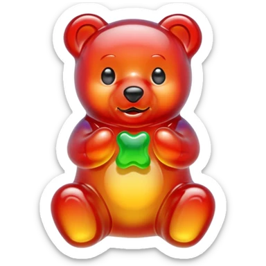 gomita de osito sticker