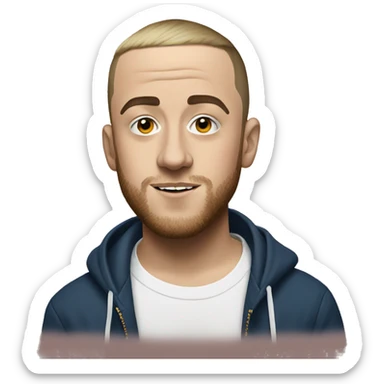 Mac Miller sticker