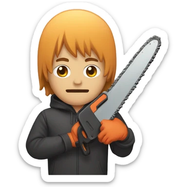 chainsaw man sticker
