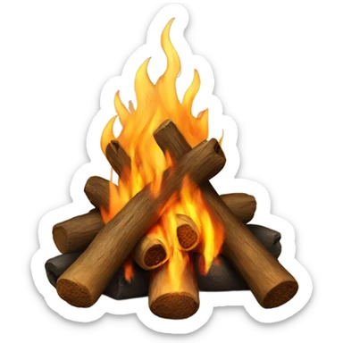 Bonfire sticker