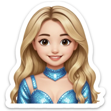 Sabrina carpenter short n sweet tour concert  sticker