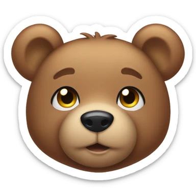 teddy bear sticker