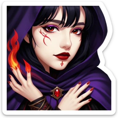 Shadow Sorcerer sticker