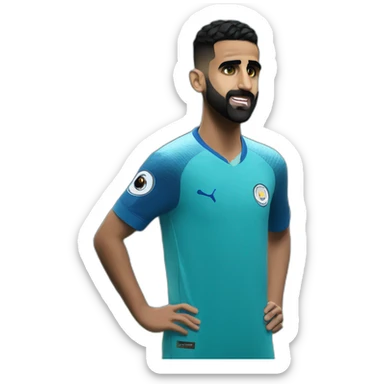 riyad mahrez sticker