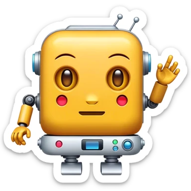 bot please sticker