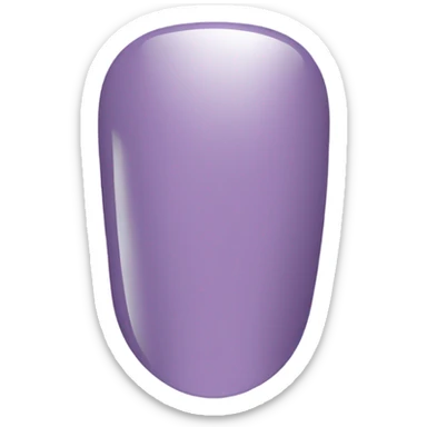 light purple nail color sticker