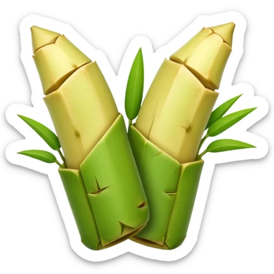 bamboo shoots sticker