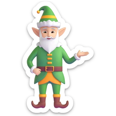 World of Warcraft elf sticker