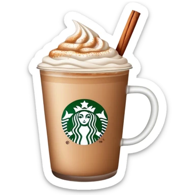 starbucks chai latte sticker