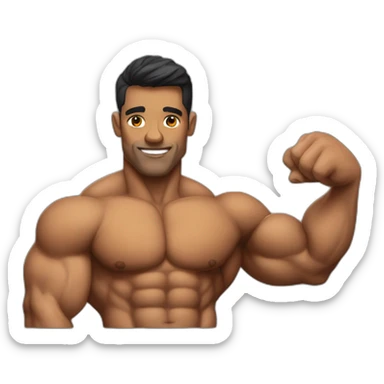Cris bumstead bodybuilder sticker