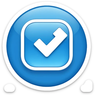 Instagram Blue Tik sticker