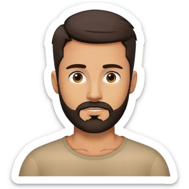 The millennial man sticker