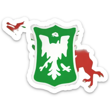Adygea flag sticker