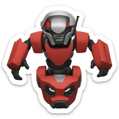 red quad sticker
