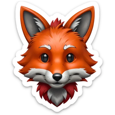 Foxy animatronic  sticker