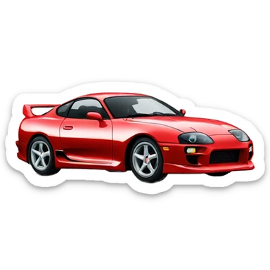 toyota supra mk4 sticker