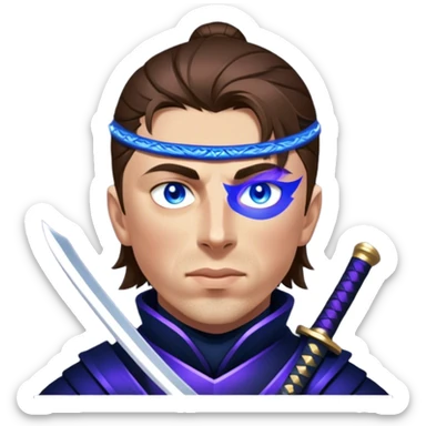 Mystic Samurai sticker