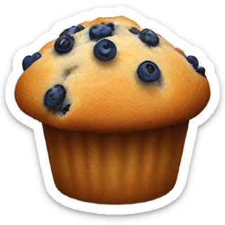 Muffin sticker