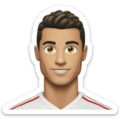 Cristiano Ronaldo portugal sticker