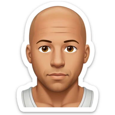 vin diesel sticker