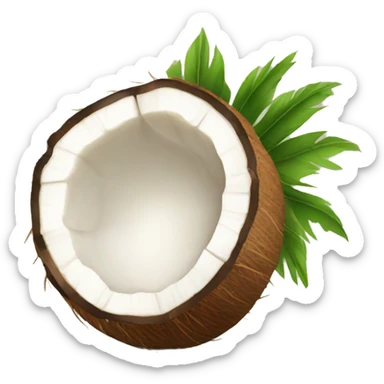 coconut sticker
