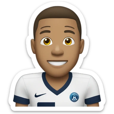 kylian mbappé singing a song sticker