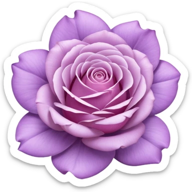 lilac rose screen sticker