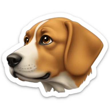 Qui promène un chien sticker