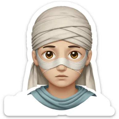 Blind oracle – Bandaged eyes






















 sticker