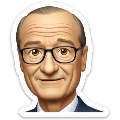 Jacques Chirac sticker
