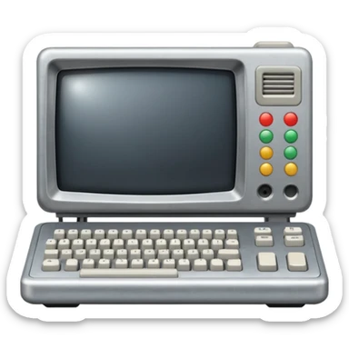 Early computer sticker