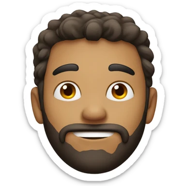 Gigachad pointing to his jawline sticker