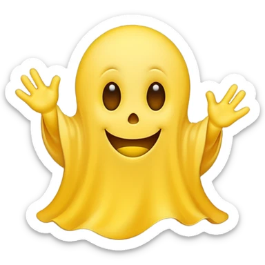 ghostriting emoji sticker