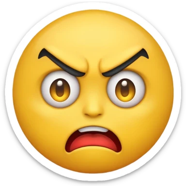 deadly look emoji sticker